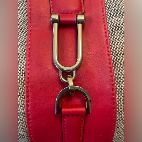 London Fog  Leather & Tweed Handbag - Picture 6 of 8